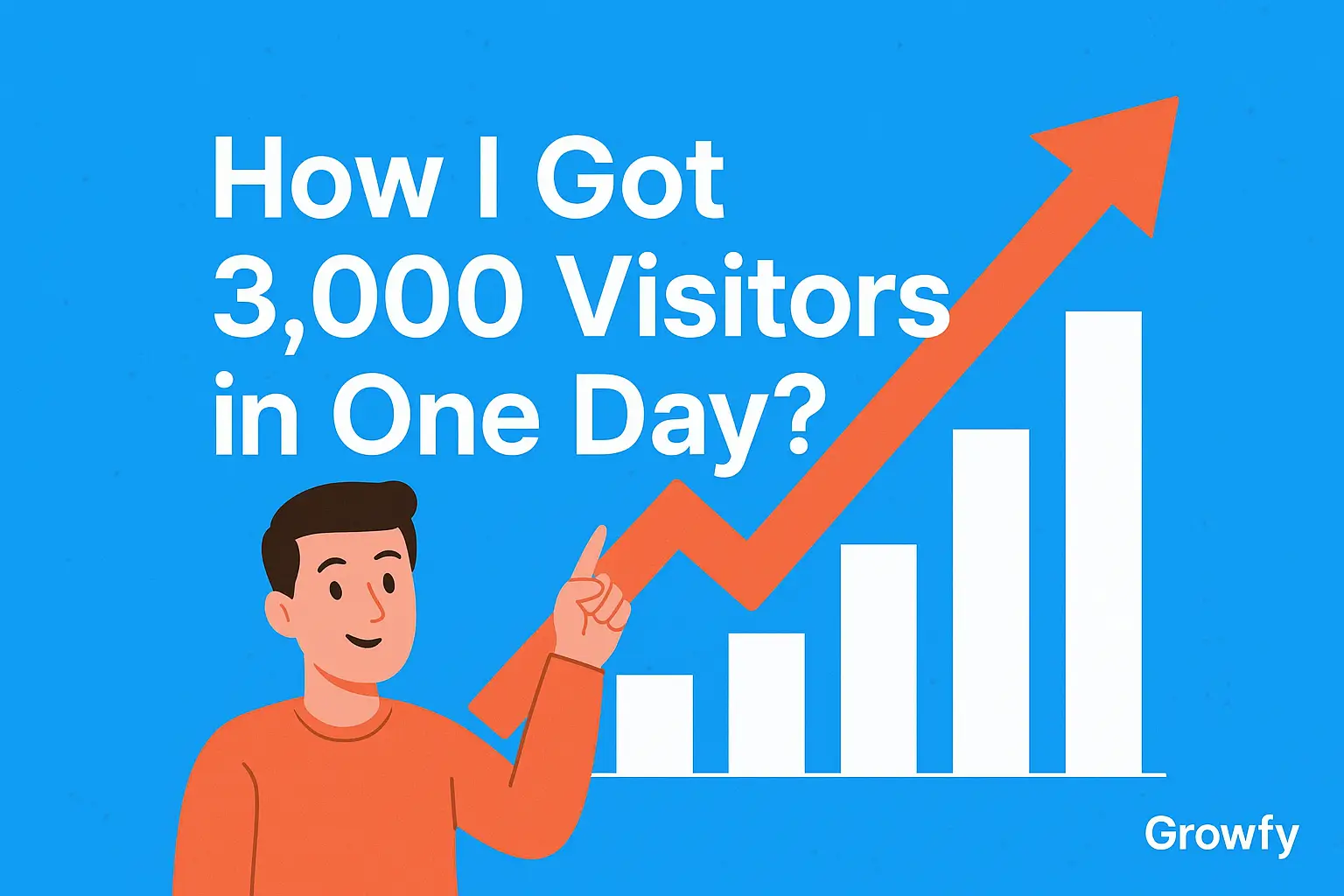How I Got 3,000 Visitors in a Single Day: A Transparent Breakdown That Works