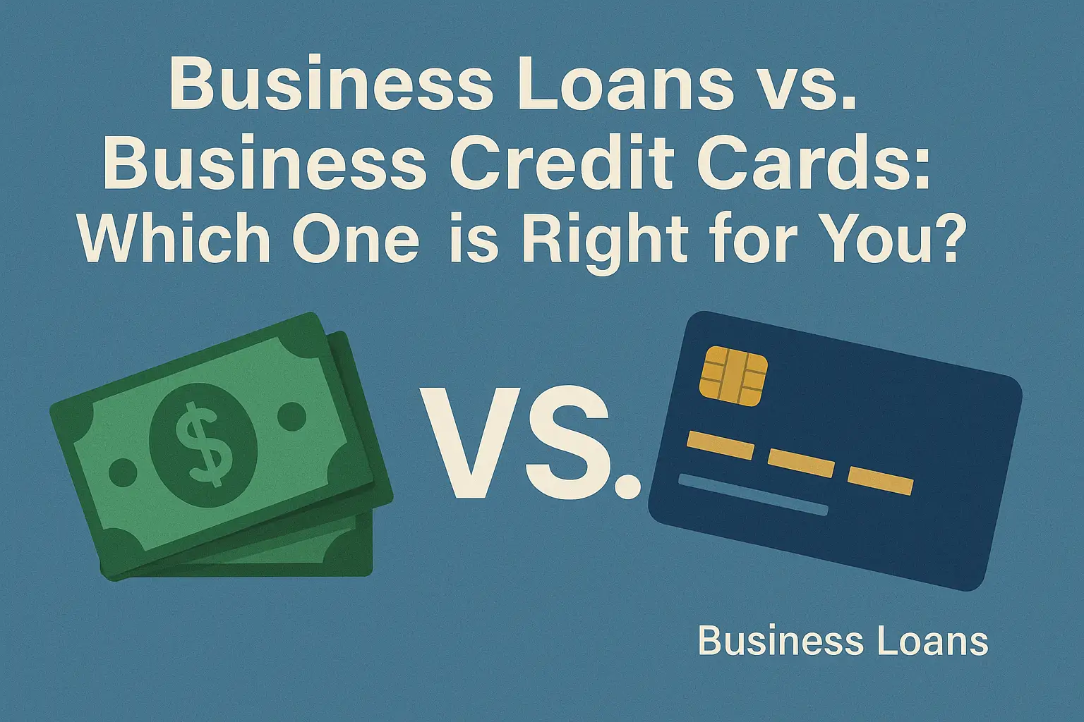 Business Loans vs. Business Credit Cards: Which Is Better for Your Business?